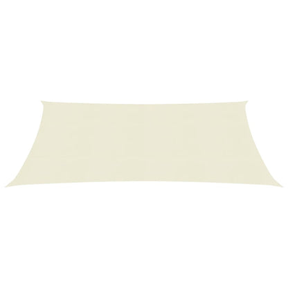 Sonnensegel 160 g/m² Creme 3x4 m HDPE