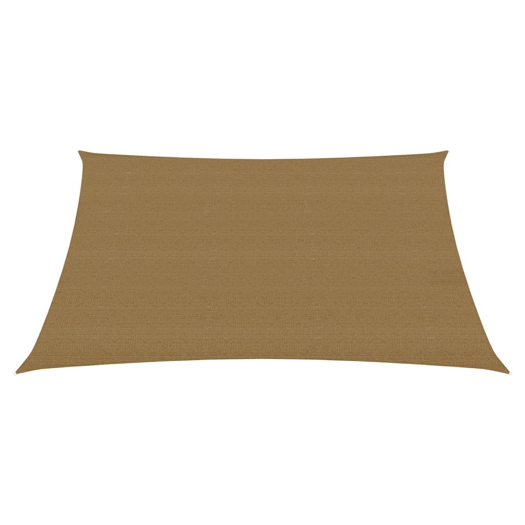 Sonnensegel 160 g/m² Taupe 4,5x4,5 m HDPE