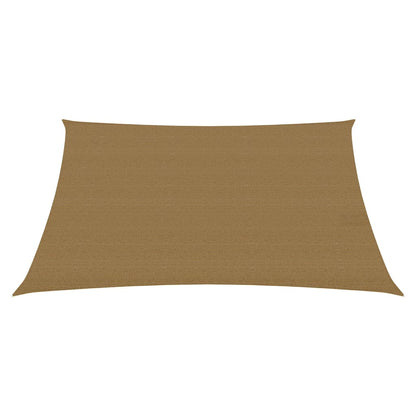 Sonnensegel 160 g/m² Taupe 4,5x4,5 m HDPE