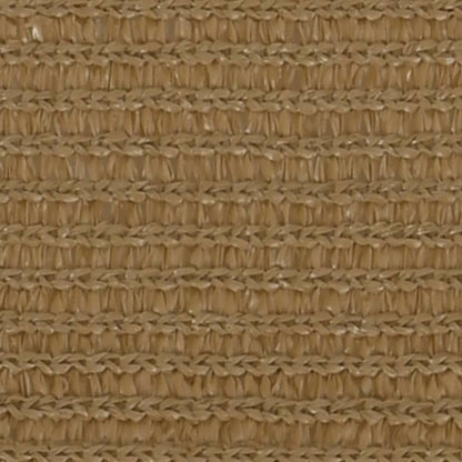 Sonnensegel 160 g/m² Taupe 2x2,5 m HDPE