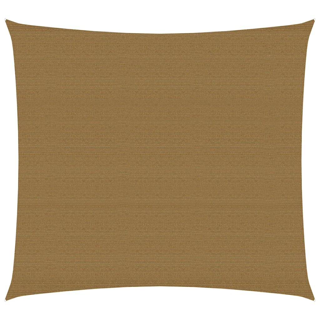 Sonnensegel 160 g/m² Taupe 2,5x3 m HDPE