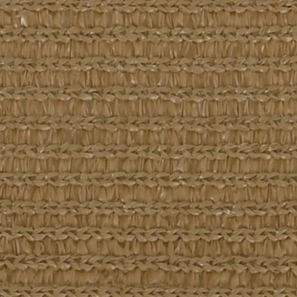 Sonnensegel 160 g/m² Taupe 2,5x4 m HDPE