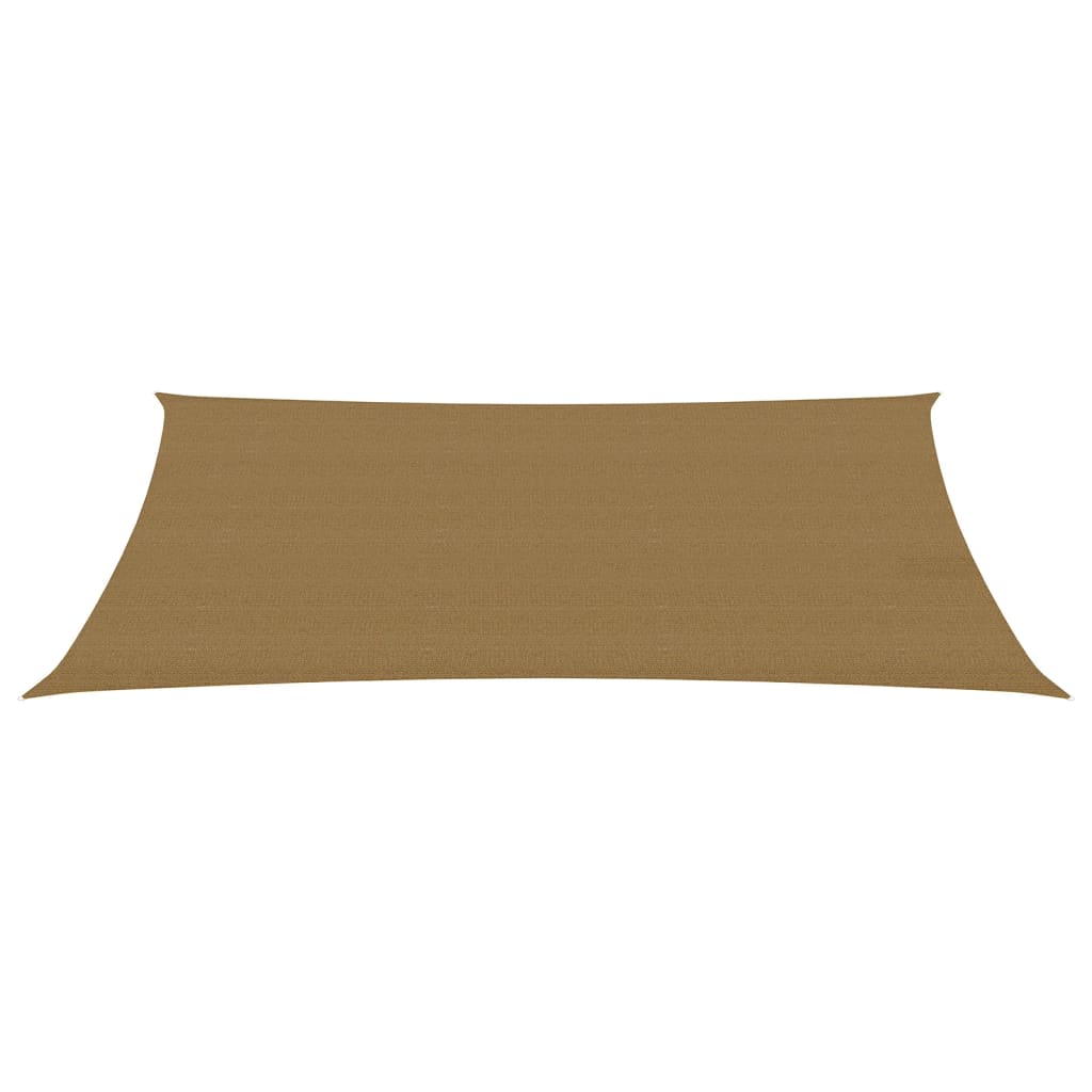 Sonnensegel 160 g/m² Taupe 2,5x4,5 m HDPE