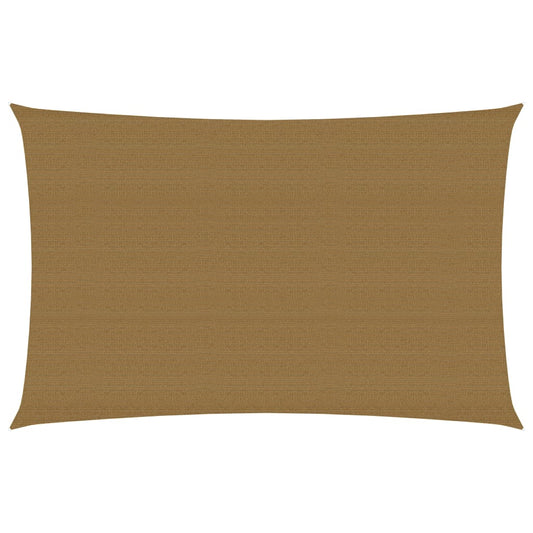 Sonnensegel 160 g/m² Taupe 5x7 m HDPE