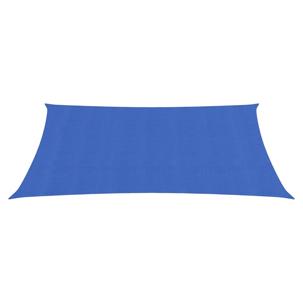 Sonnensegel 160 g/m² Blau 2,5x4 m HDPE