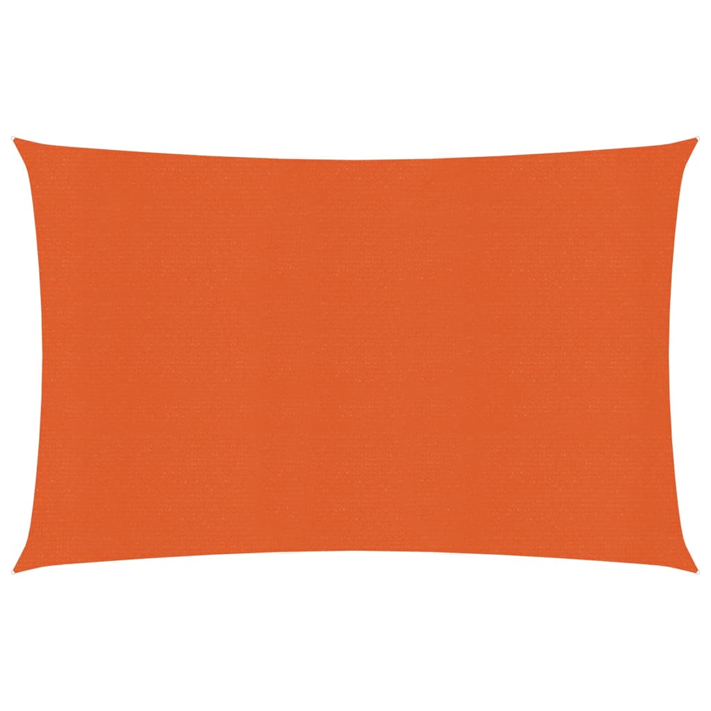 Sonnensegel 160 g/m² Orange 2x3,5 m HDPE