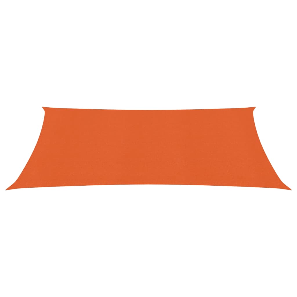 Sonnensegel 160 g/m² Orange 2x3,5 m HDPE