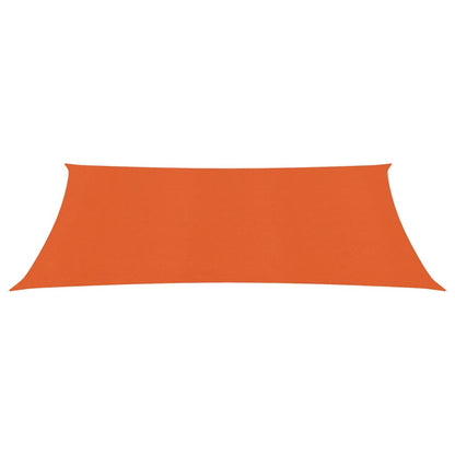 Sonnensegel 160 g/m² Orange 2x3,5 m HDPE