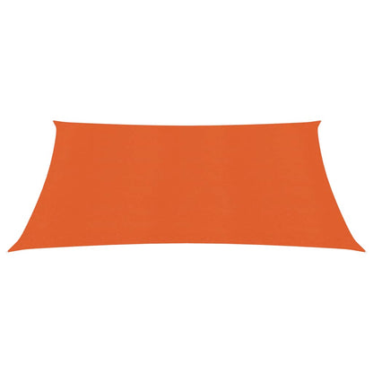 Sonnensegel 160 g/m² Orange 2,5x3 m HDPE