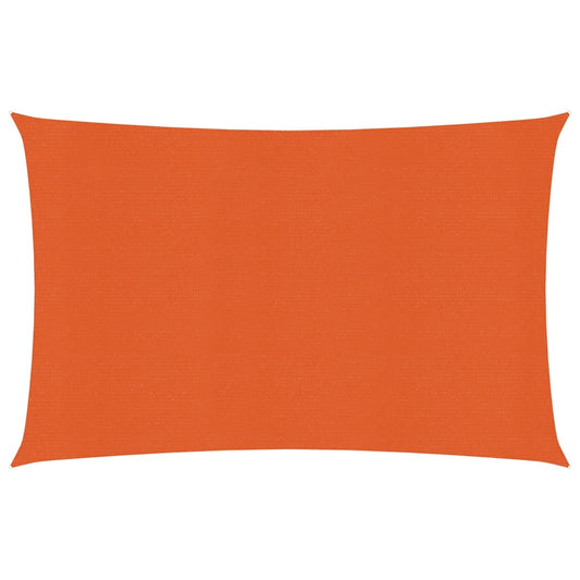 Sonnensegel 160 g/m² Orange 2,5x3,5 m HDPE