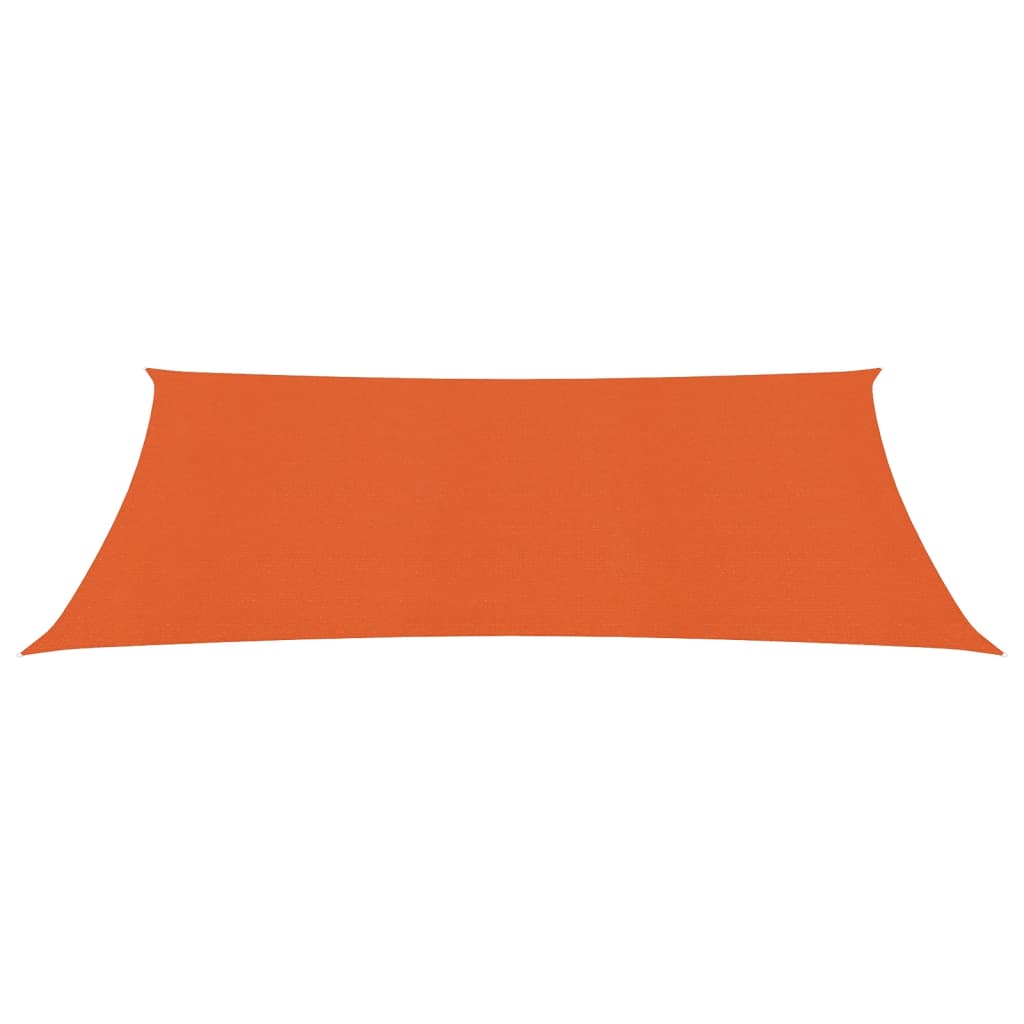 Sonnensegel 160 g/m² Orange 2,5x3,5 m HDPE