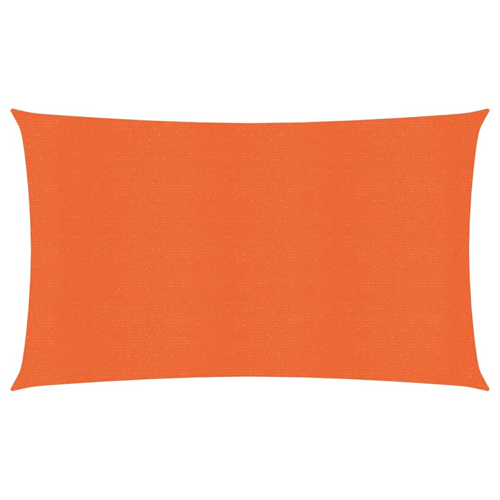 Sonnensegel 160 g/m² Orange 2,5x5 m HDPE