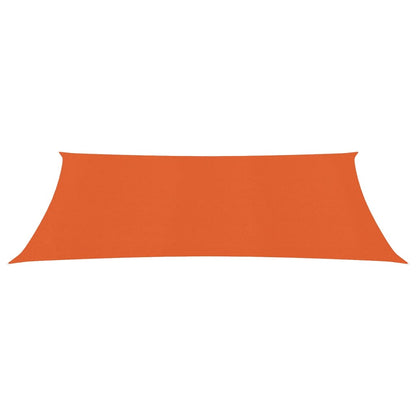 Sonnensegel 160 g/m² Orange 2,5x5 m HDPE