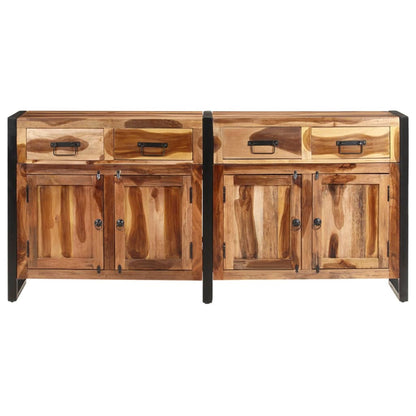 Sideboard 172x35x80 cm Massivholz Akazie Honigfarben