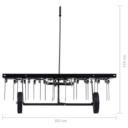 Vertikutierer für Aufsitzmäher 100 cm