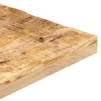 Bistrotisch Quadratisch 60x60x75 cm Raues Mangoholz