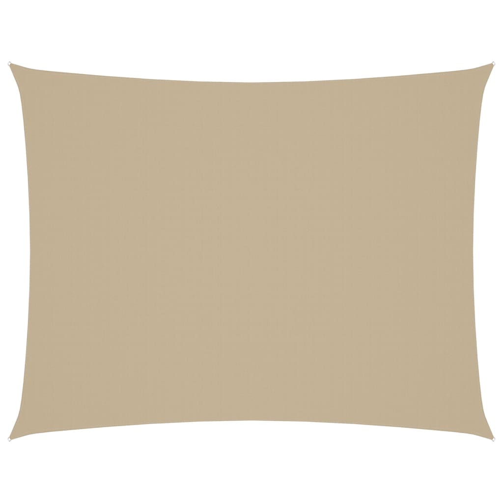 Sonnensegel Oxford-Gewebe Rechteckig 2x3 m Beige