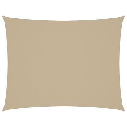 Sonnensegel Oxford-Gewebe Rechteckig 2x3 m Beige