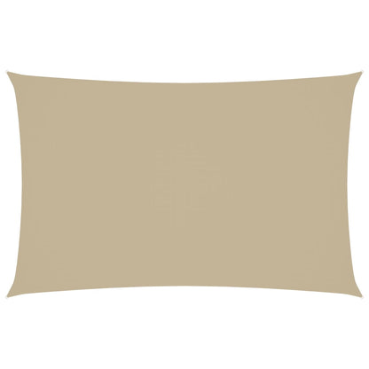 Sonnensegel Oxford-Gewebe Rechteckig 2x5 m Beige