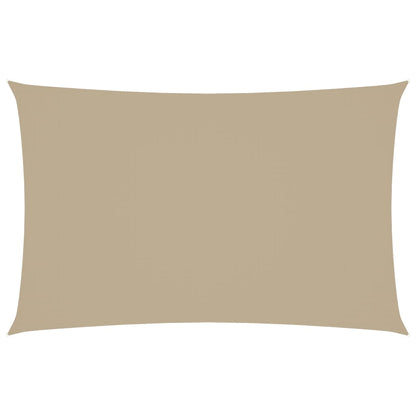 Sonnensegel Oxford-Gewebe Rechteckig 2,5x5 m Beige