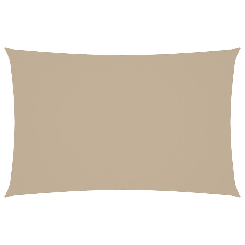 Sonnensegel Oxford-Gewebe Rechteckig 4x7 m Beige