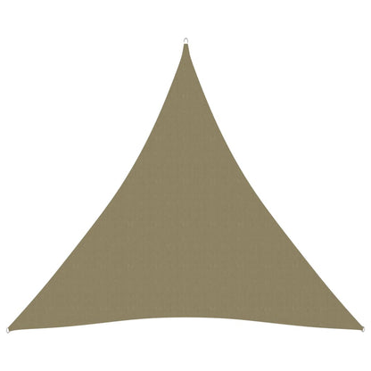 Sonnensegel Oxford-Gewebe Dreieckig 3x3x3 m Beige