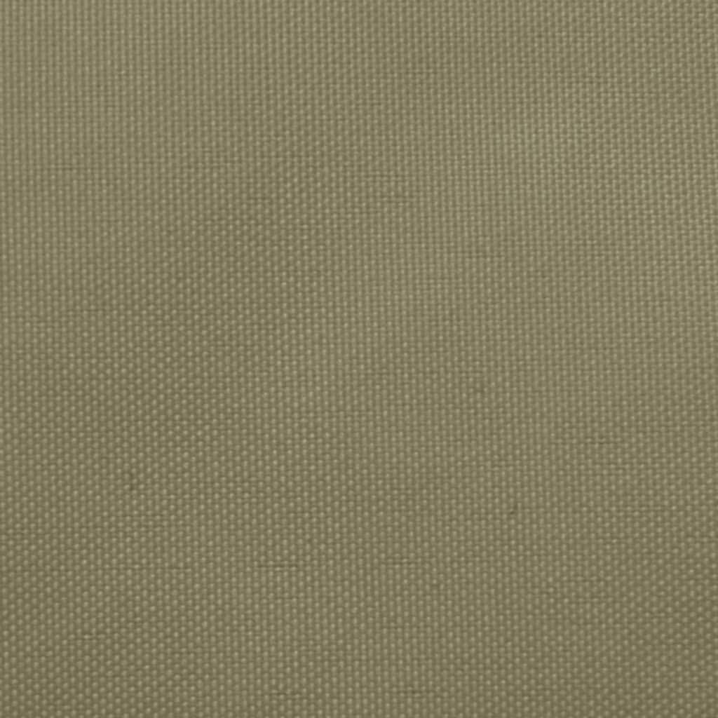 Sonnensegel Oxford-Gewebe Dreieckig 3x4x5 m Beige