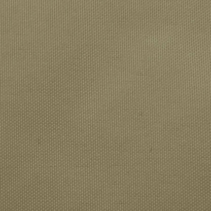 Sonnensegel Oxford-Gewebe Dreieckig 3x4x5 m Beige