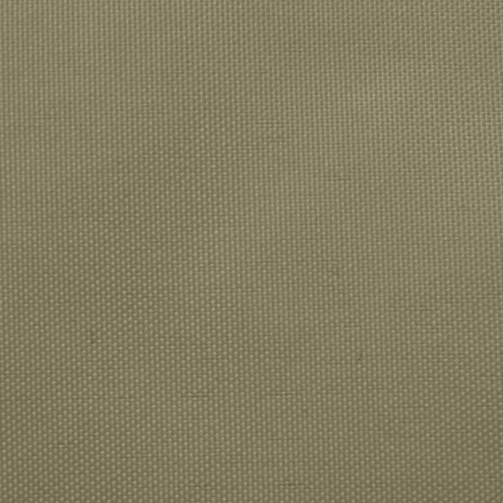 Sonnensegel Oxford-Gewebe Dreieckig 4x4x5,8 m Beige