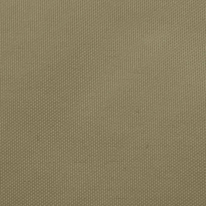 Sonnensegel Oxford-Gewebe Dreieckig 4x4x5,8 m Beige