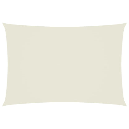 Sonnensegel Oxford-Gewebe Rechteckig 2,5x4,5 m Creme