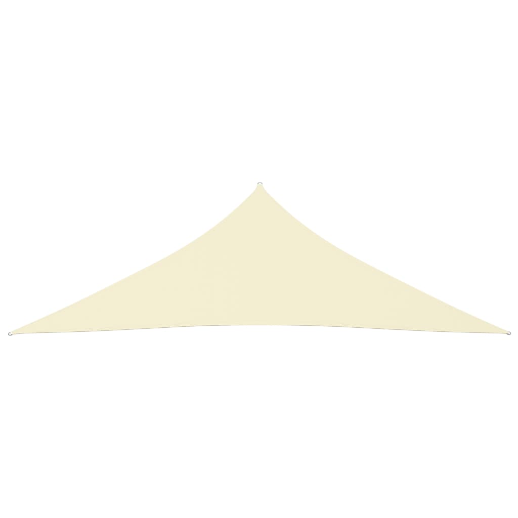 Sonnensegel Oxford-Gewebe Dreieckig 4x4x5,8 m Creme