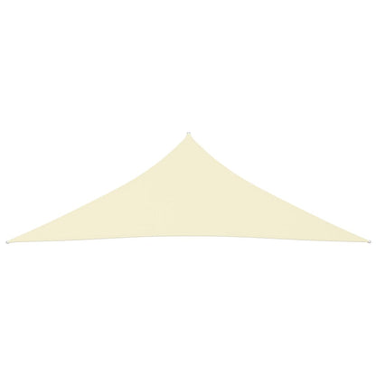 Sonnensegel Oxford-Gewebe Dreieckig 4x4x5,8 m Creme