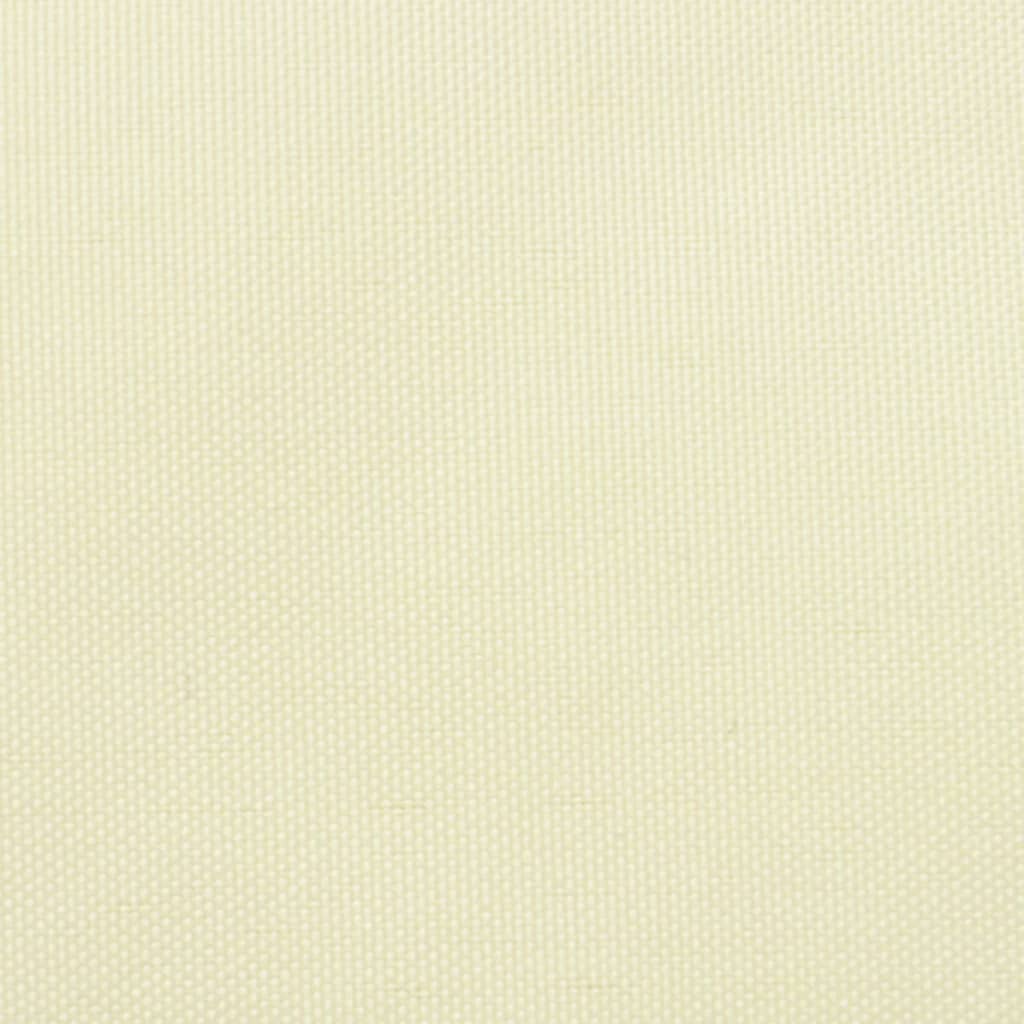 Sonnensegel Oxford-Gewebe Dreieckig 4x5x5 m Creme