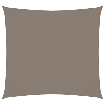 Sonnensegel Oxford-Gewebe Quadratisch 4x4 m Taupe