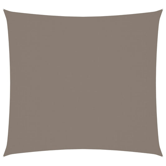 Sonnensegel Oxford-Gewebe Quadratisch 4x4 m Taupe