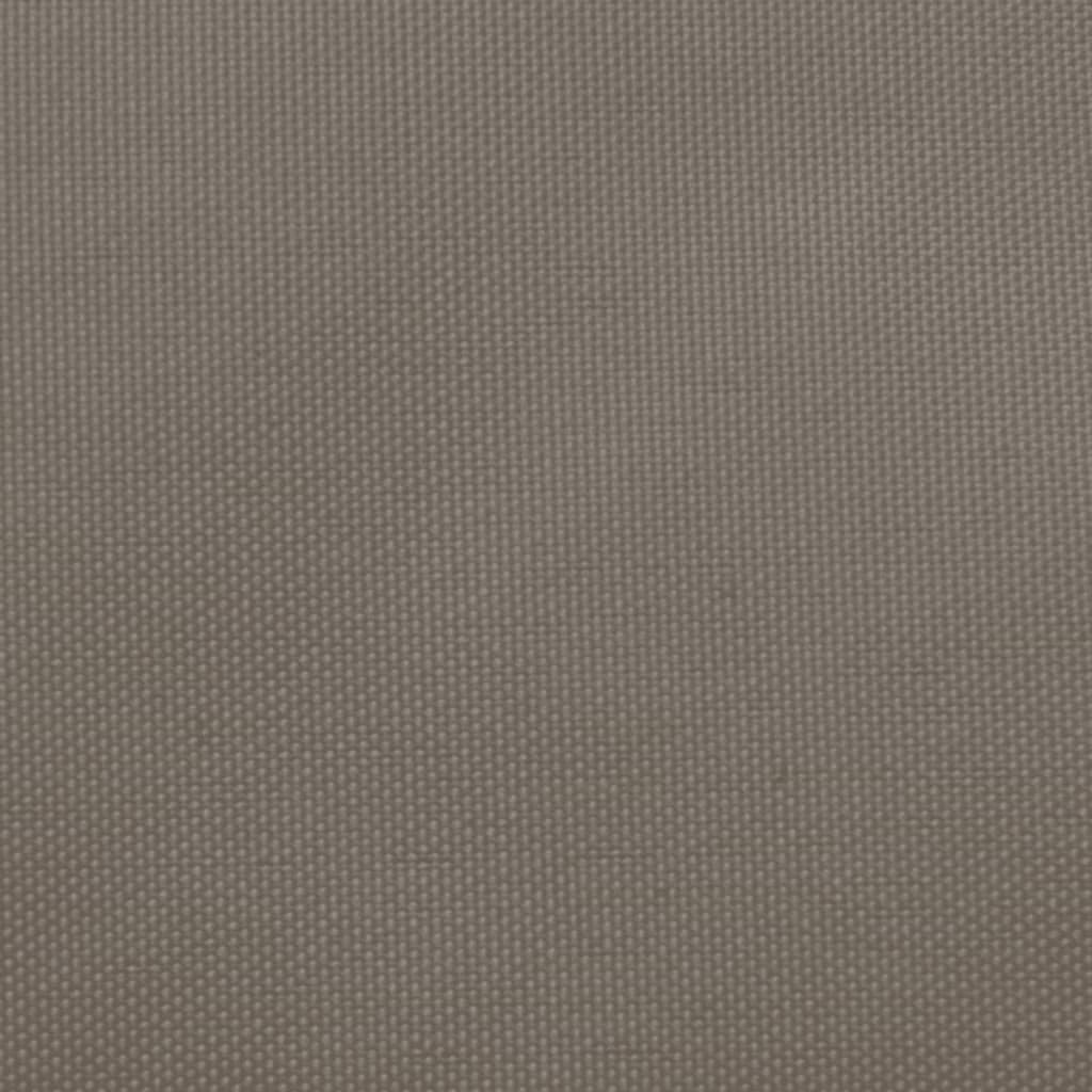 Sonnensegel Oxford-Gewebe Quadratisch 4x4 m Taupe