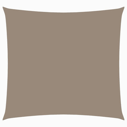 Sonnensegel Oxford-Gewebe Quadratisch 4,5x4,5 m Taupe