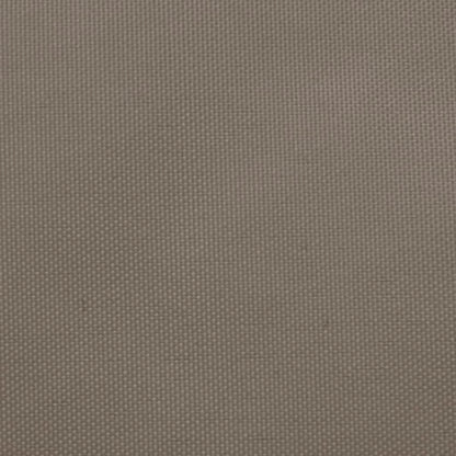 Sonnensegel Oxford-Gewebe Rechteckig 2x4 m Taupe