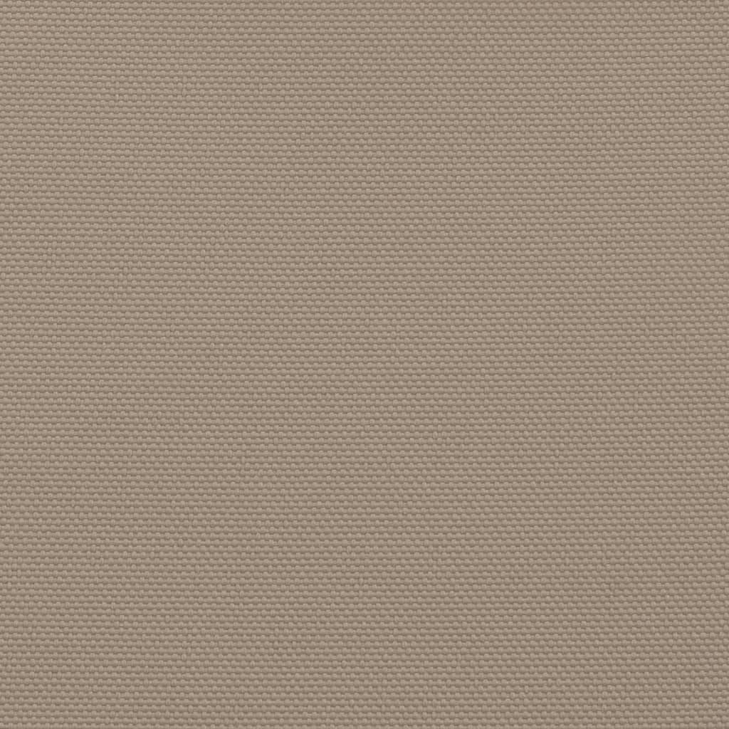 Sonnensegel Oxford-Gewebe Rechteckig 4x5 m Taupe