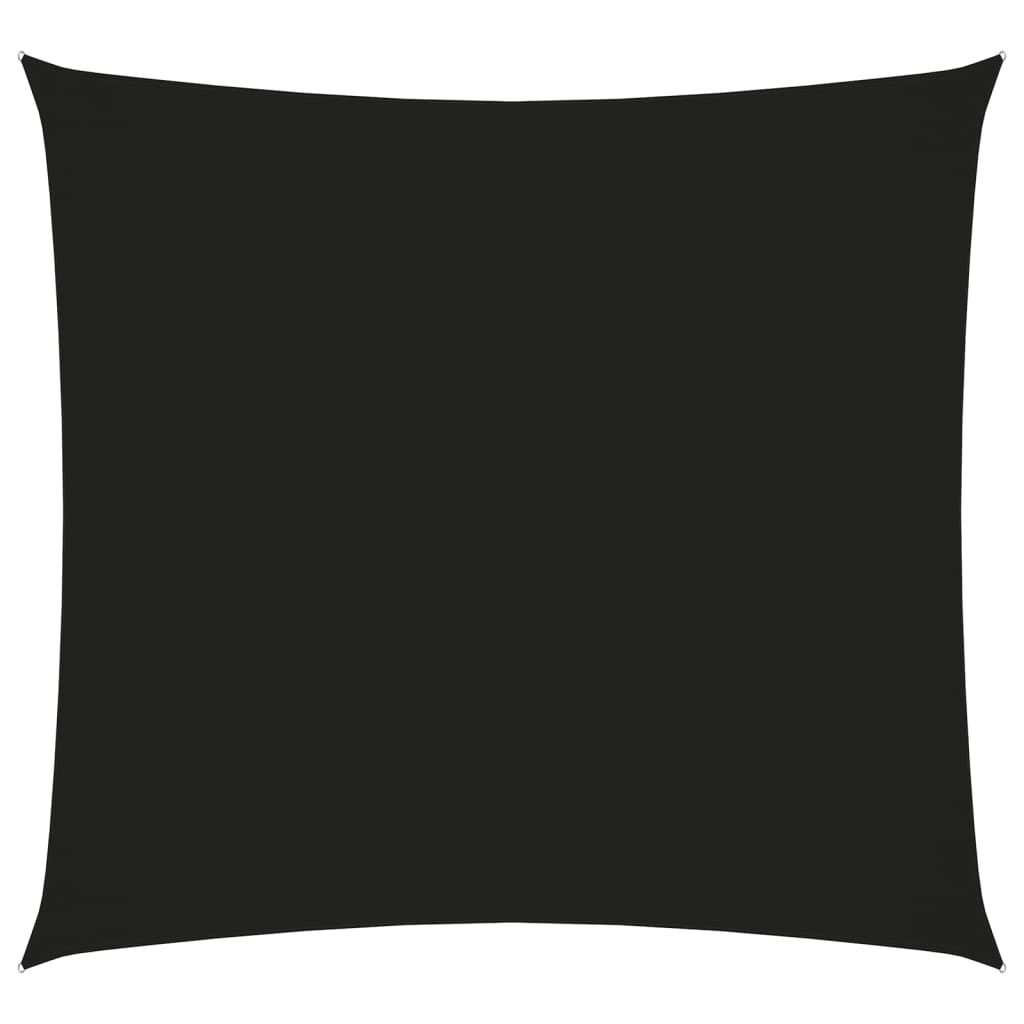 Sonnensegel Oxford-Gewebe Quadratisch 2x2 m Schwarz