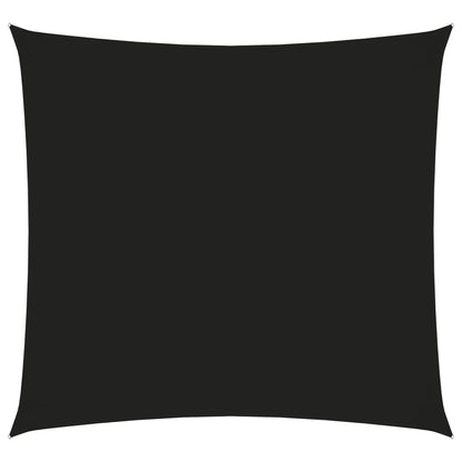 Sonnensegel Oxford-Gewebe Quadratisch 2x2 m Schwarz