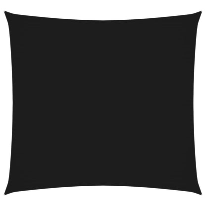 Sonnensegel Oxford-Gewebe Quadratisch 2,5x2,5 m Schwarz