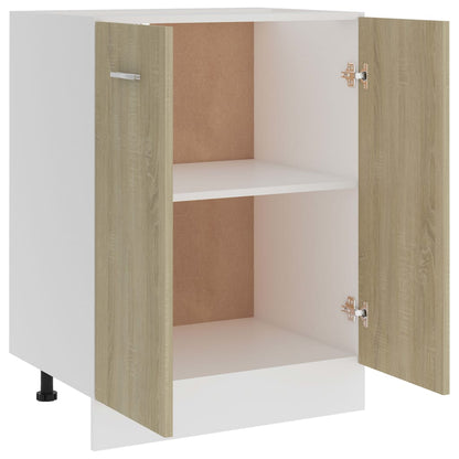 Unterschrank Sonoma-Eiche 60x46x81,5 cm Holzwerkstoff