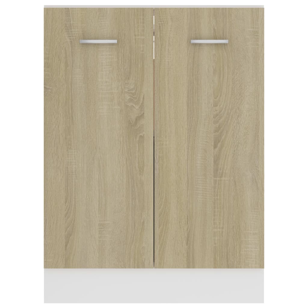 Unterschrank Sonoma-Eiche 60x46x81,5 cm Holzwerkstoff