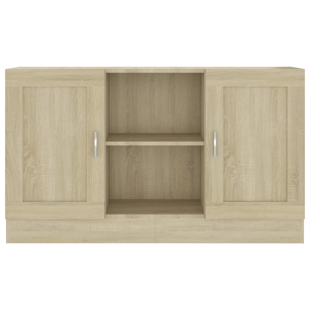 Sideboard Sonoma-Eiche 120x30,5x70 cm Holzwerkstoff