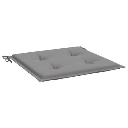 Gartenstuhl-Kissen 6 Stk. Grau 40x40x3 cm Oxford-Gewebe