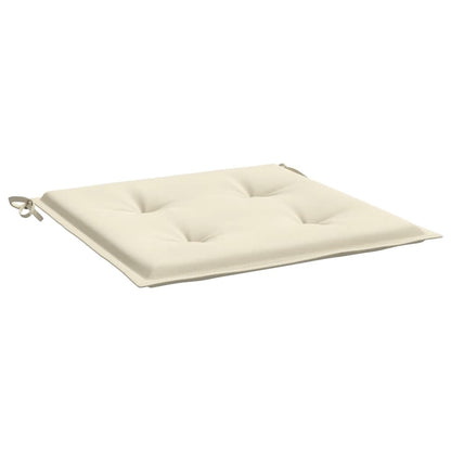 Gartenstuhl-Kissen 6 Stk. Creme 40x40x3 cm Oxford-Gewebe