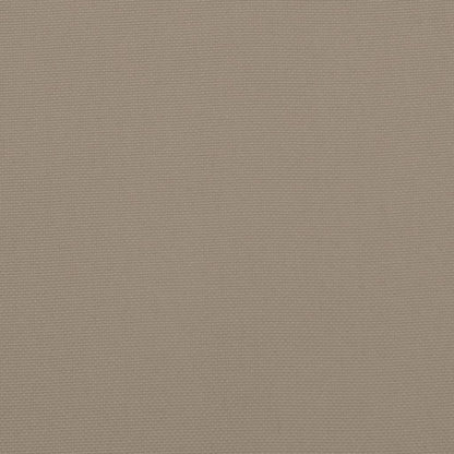 Gartenstuhl-Kissen 6 Stk. Taupe 40x40x3 cm Oxford-Gewebe