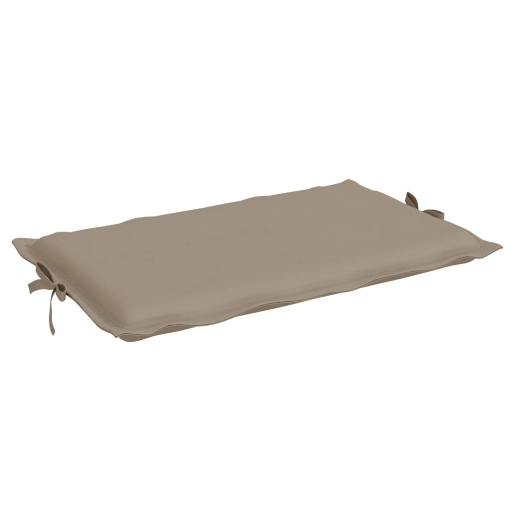 Sonnenliegen-Auflage Taupe 186x58x3 cm Oxford-Gewebe